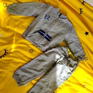 Puma Ferrari terry track suit, kids size 4